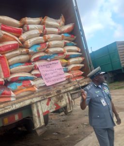 We’re Battle-Ready for Smugglers @ Xmas, As Ejibunu Announces 13 Trailer-loads of Rice Seizure
