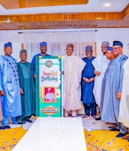 Buhari’s Cabinet members pay him a surprise visit