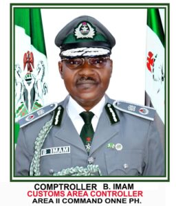 ONNE CUSTOMS COMMAND BREAKS RECORD WITH N22.1 BILLION DAILY REVENUE