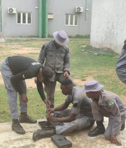 THE RETRAINING OF 66 OFFICERS ON WEAPONS HANDLING; A HIGHPOINT OF EJIBUNU’S ADMINISTRATION @ FOU ‘A’