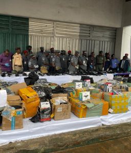 ARMS, AMMUNITION & MILITARY ACCOUTREMENTS WORTH N1.5 BILLION INTERCEPTED AT MURTALA MUHAMMED AIRPORT