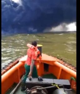VESSEL FIRE INCIDENT IN THE NIGER DELTA – ALL CREW MEMBERS RESCUED