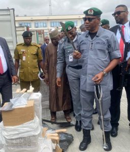 OLOMU SHOCKS DRUG CARTELS; AS CUSTOMS CG SHOWCASES N1.8 BILLION EXPIRED DRUGS SEIZED IN APAPA