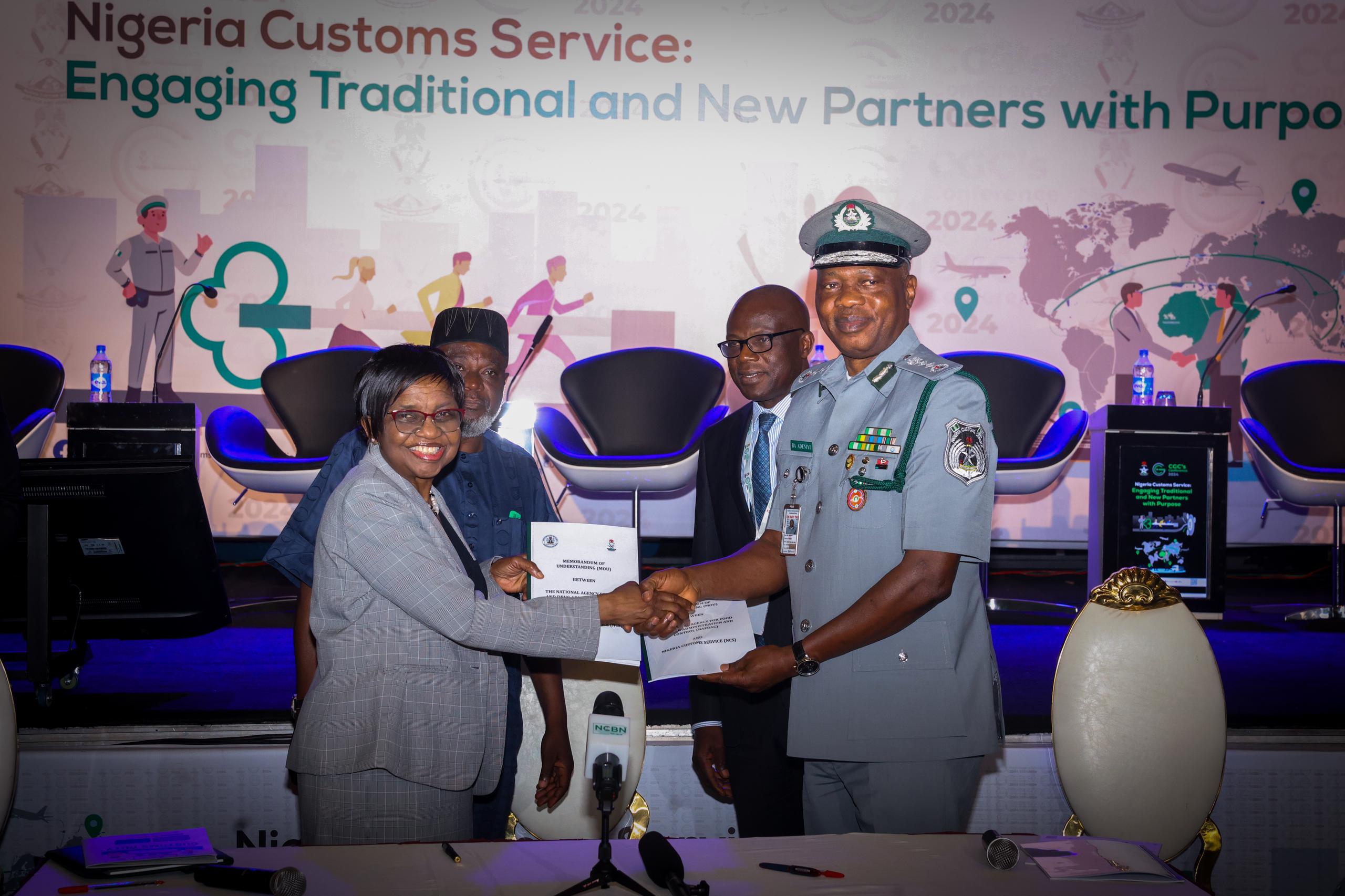 Customs, NAFDAC Forge Strategic Partnership with MoU Signing at 2024 CGC’s Conference