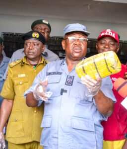 OGUN I CUSTOMS HANDS OVER INTERCEPTED 7,217.7 KILOGRAMS OF CANNABIS SATIVA, TRAMADOL TABLETS TO NATIONAL DRUG LAW ENFORCEMENT AGENCY