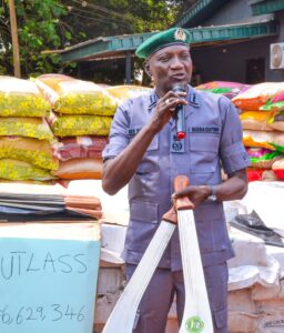 SHUAIBU HITS THE GROUND RUNNING; AS IDIROKO COMMAND INTERCEPTS N1.267 BILLION AMMUNITIONS, DRUGS & OTHER PROHIBITED GOODS