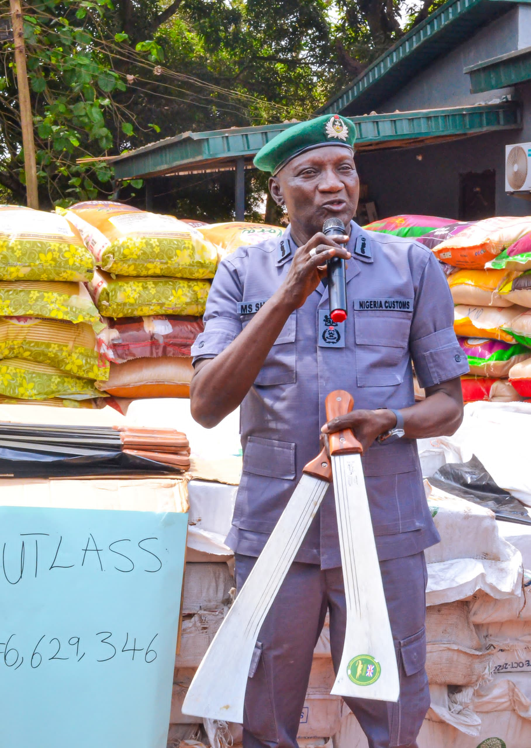 SHUAIBU HITS THE GROUND RUNNING; AS IDIROKO COMMAND INTERCEPTS N1.267 BILLION AMMUNITIONS, DRUGS & OTHER PROHIBITED GOODS