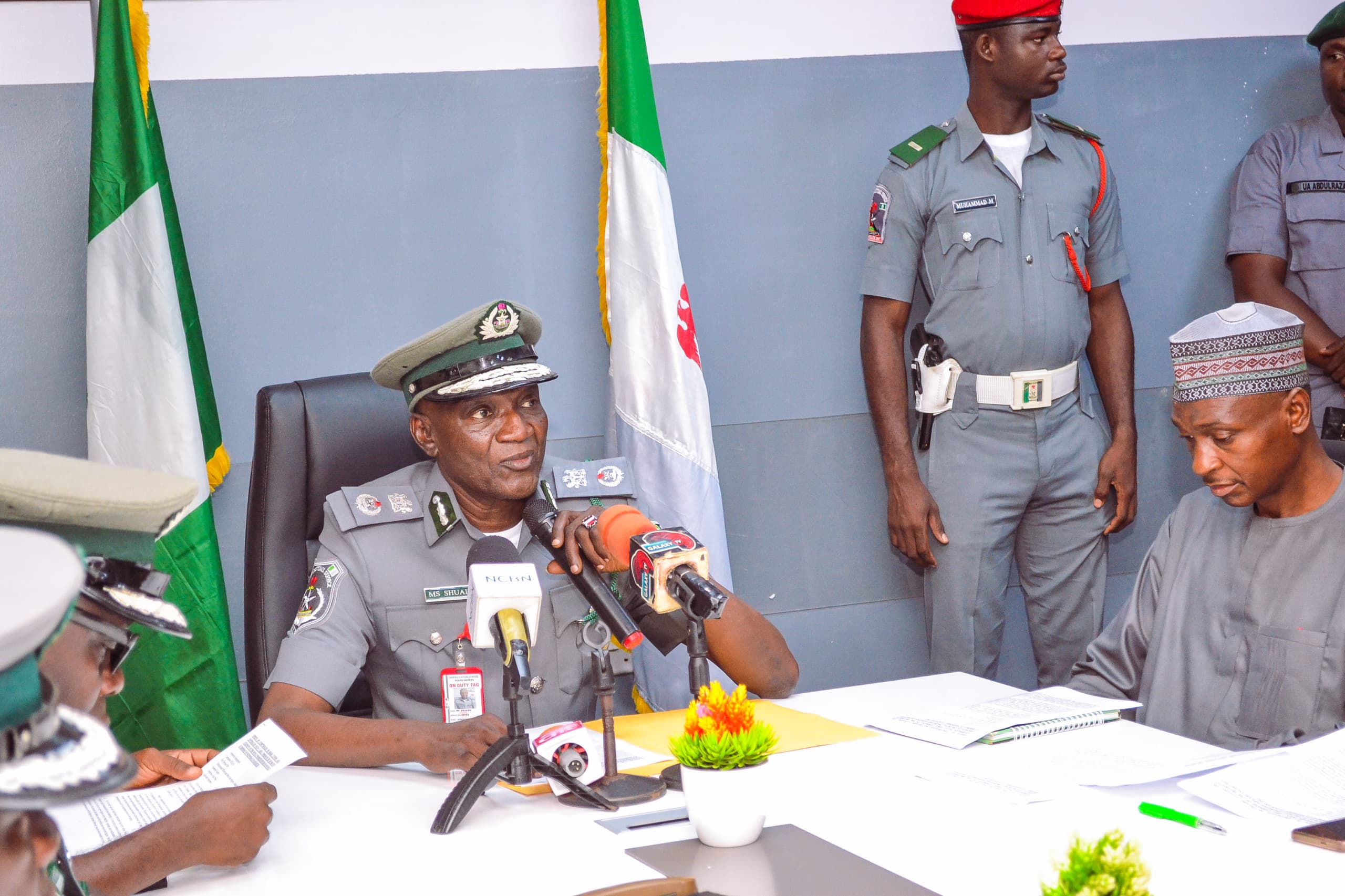 YOU MUST REMAIN DEDICATED TO OUR MANDATES; SHUAIBU CHARGES NEWLY PROMOTED OFFICERS