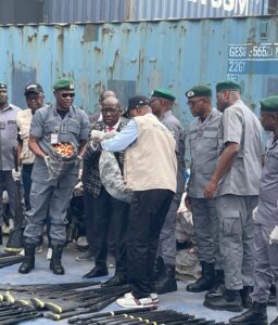 CUSTOMS HANDS OVER MULTI-MILLION NAIRA ARMS & AMMUNITION TO OFFICE OF THE NATIONAL SECURITY ADVISER