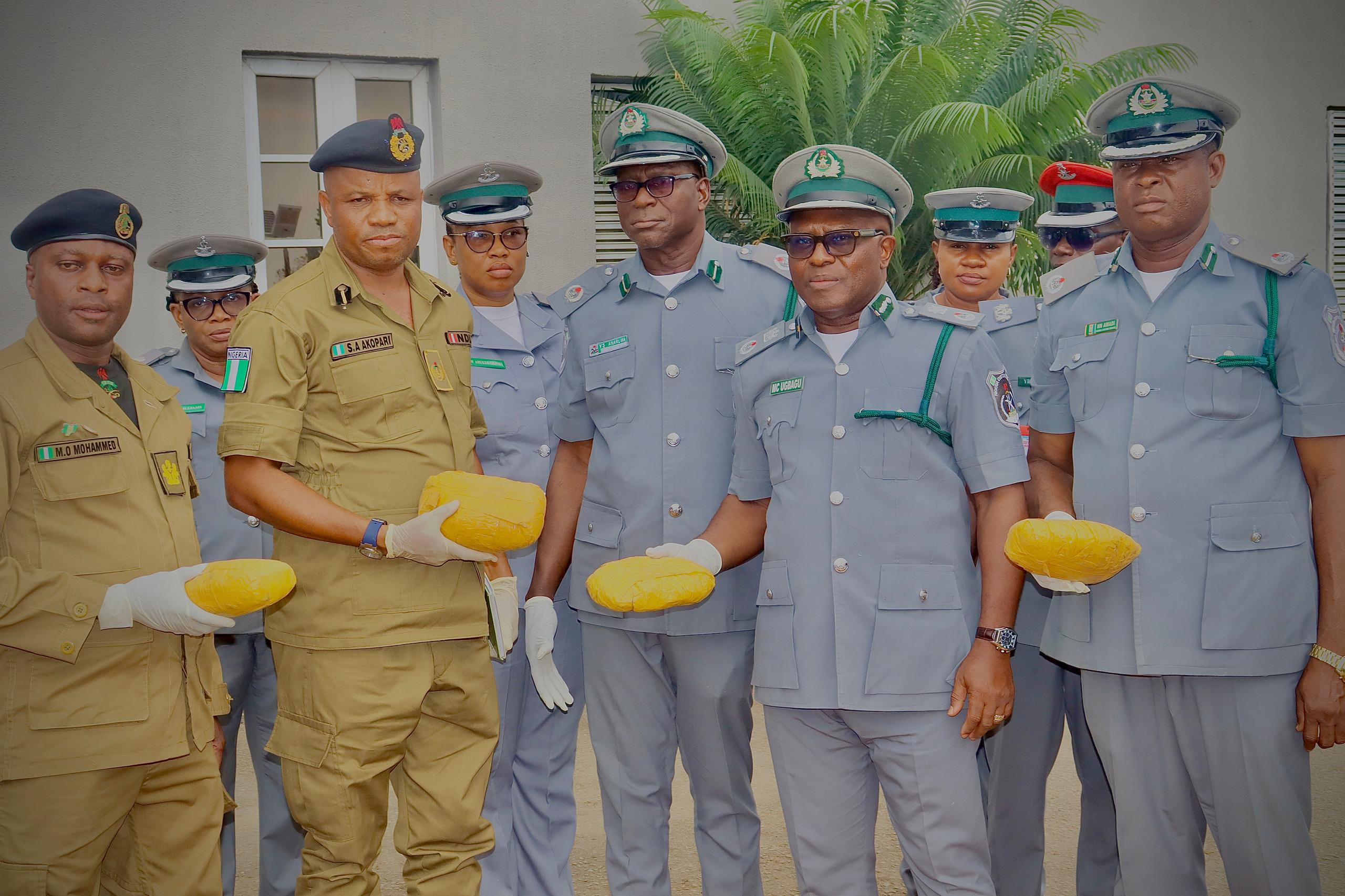 TRAMADOL, CANNABIS SATIVA & OTHER DANGEROUS GOODS WORTH N735.9 MILLION INTERCEPTED BY COMPT UGBAGU IN OWERRI