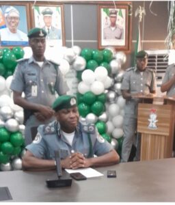 PROMOTION IS A REWARD FOR HARDWORK, AS COMPT ONYEKA ANNOUNCES N159 BILLION REVENUE FOR AUGUST AT DECORATION OF OFFICERS