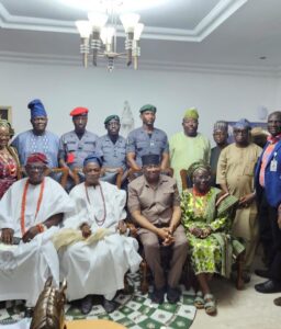 D/COMPT MOSES ADEWOLE TAKES CHARGE @ OYO/OSUN CUSTOMS COMMAND