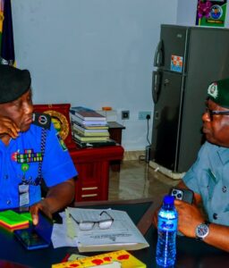 COMPT TAKO IN CRUCIAL MEETING WITH ADAMAWA STATE POLICE COMMISSIONER; SAYS SYNERGY CRUCIAL TO COMBATING SMUGGLING