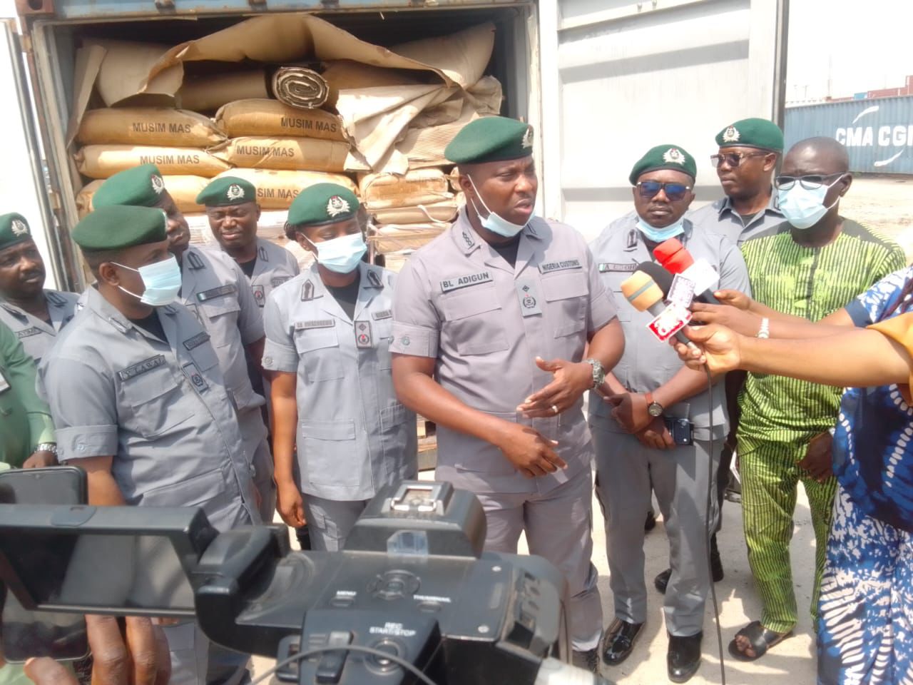 KIRIKIRI LIGHTER TERMINAL AREA COMMAND CRACKS DOWN ON EXPIRED IMPORTS AND ACHIEVES OUTSTANDING REVENUE