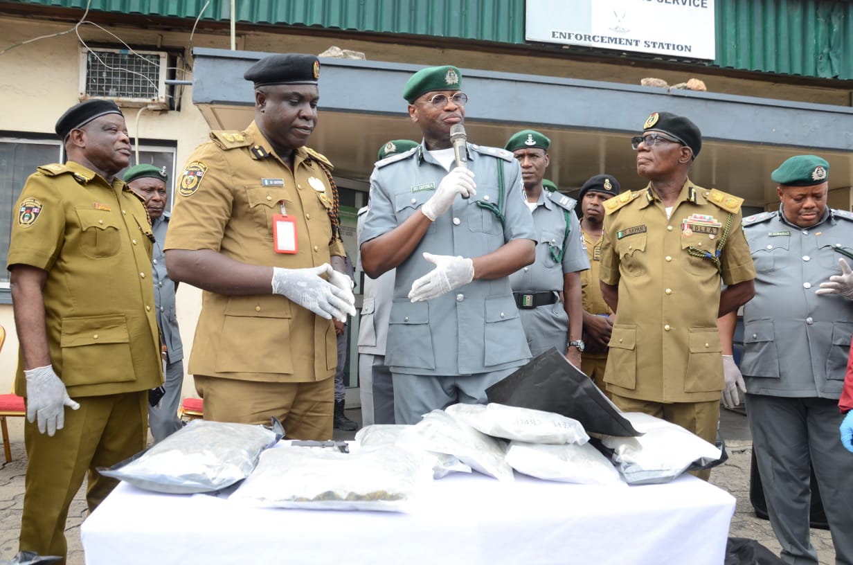 COMPT ONYEKA STEPS UP WAR ON NARCOTICS; INTERCEPTS N4.7 BILLION CANNABIS INDICA & ARMS