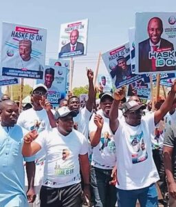 MOMENTUM BUILDS AROUND ABDULRAHMAN HASKE AT ADAMAWA GOVERNOR’S APC RECEPTION 