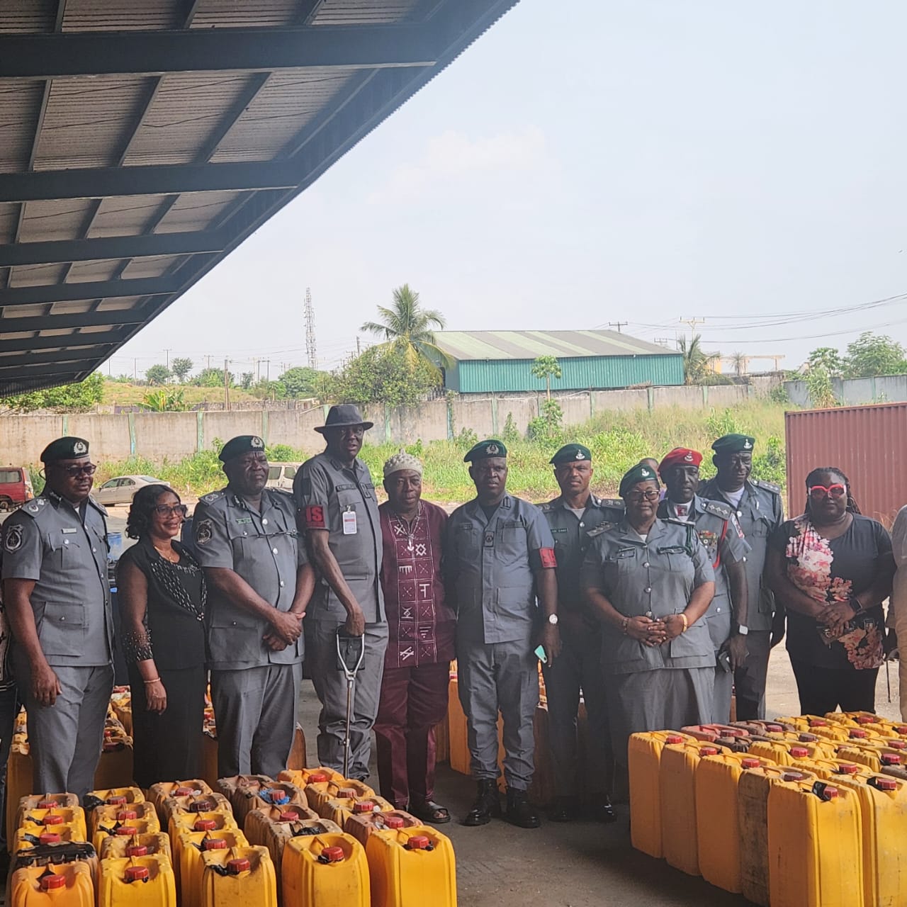 NATIONAL CO-ORDINATOR, OPERATION WHIRLWIND, DISMANTLES PETROLEUM SMUGGLING NETWORK; INTERCEPTS 14,375 LITRES OF PMS BILLED FOR CAMEROON