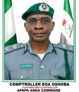 APAPA CUSTOMS COMMAND AGLOW AS CUSTOMS CG COMMISSIONS ANALYTICAL CENTRE NAMED AFTER HIM