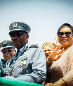 CUSTOMS HONOURS DCG NNADI, ACG EGWU AT CEREMONIAL PULLING-OUT PARADE