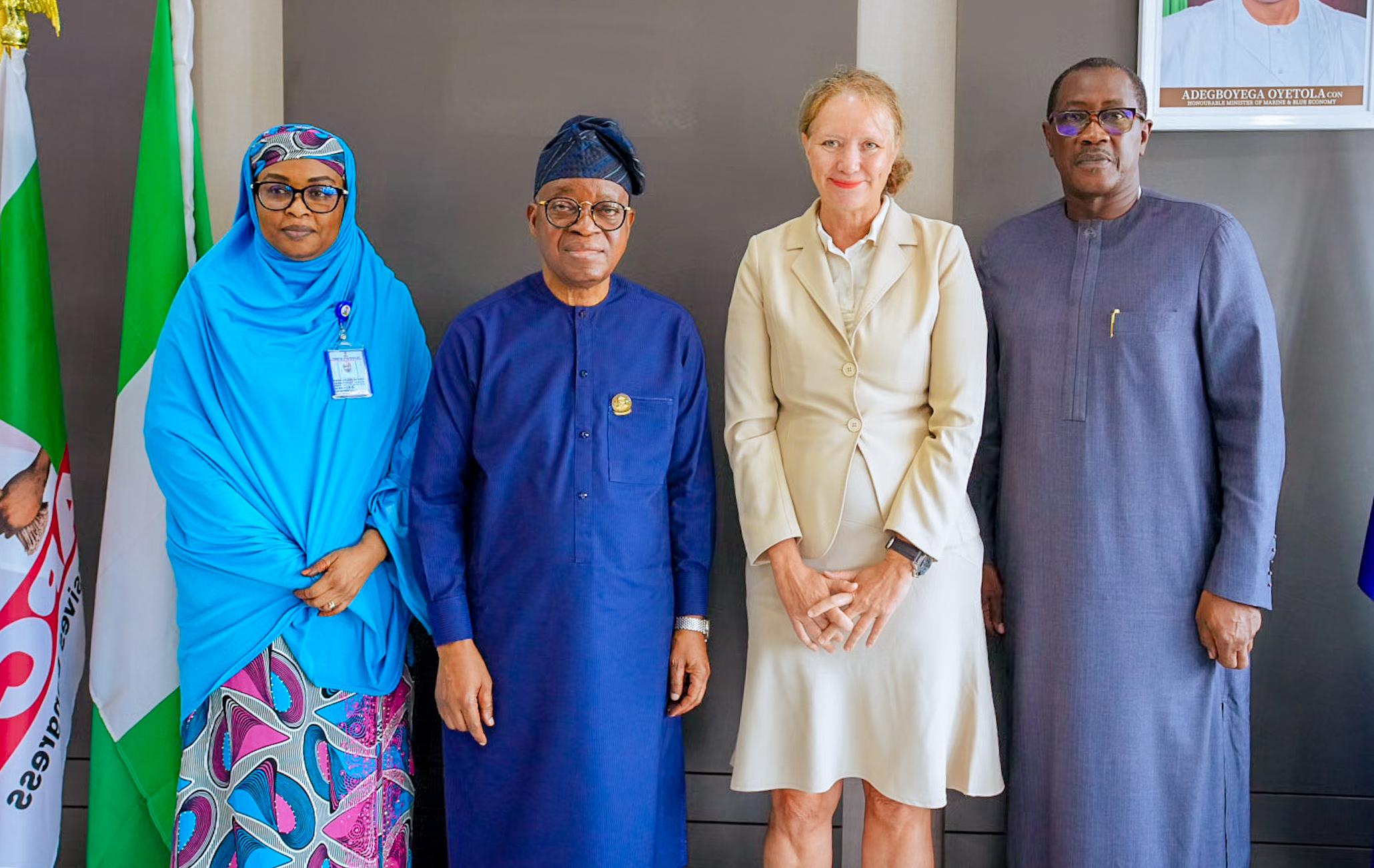 OYETOLA URGES STRONGER EU ROLE AGAINST ILLEGAL FISHING, MARITIME CRIMES IN GULF OF GUINEA 