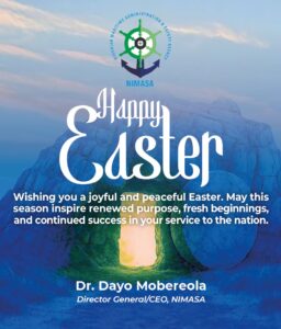NIMASA DG FELICITATES CHRISTIANS AT EASTER