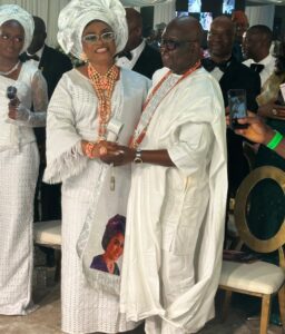 DCG ALAJOGUN RENEWS LOVE; GIVES THE WIFE, OLUWATOYIN A 60 YEAR BIRTHDAY BASH IN LAGOS; AS SERVING & RETIRED OFFICERS PAY HOMAGE