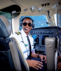 CUSTOMS CELEBRATES FIRST FEMALE PILOT FOR OBTAINING COMMERCIAL MULTI-ENGINE LICENSE 