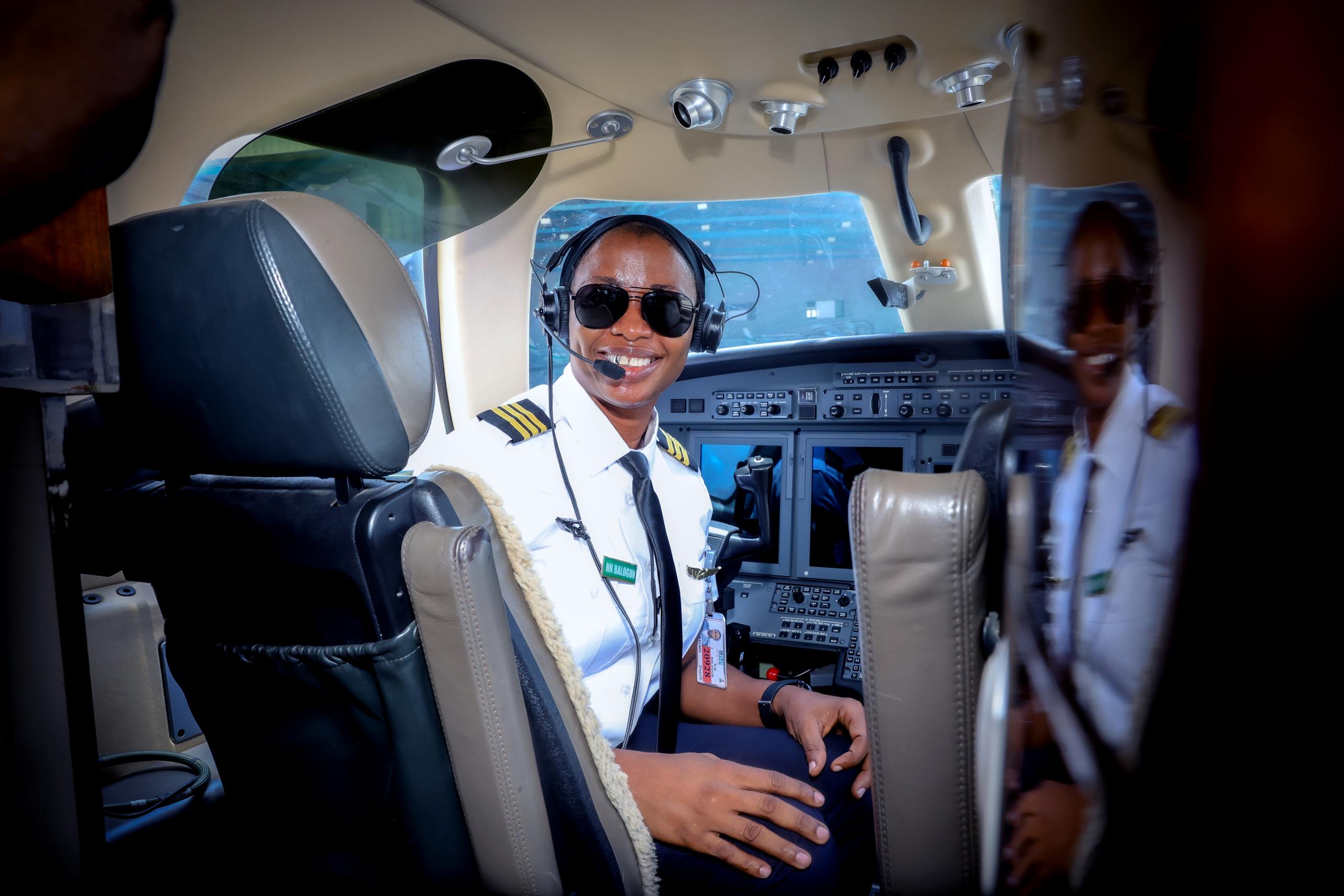 CUSTOMS CELEBRATES FIRST FEMALE PILOT FOR OBTAINING COMMERCIAL MULTI-ENGINE LICENSE 
