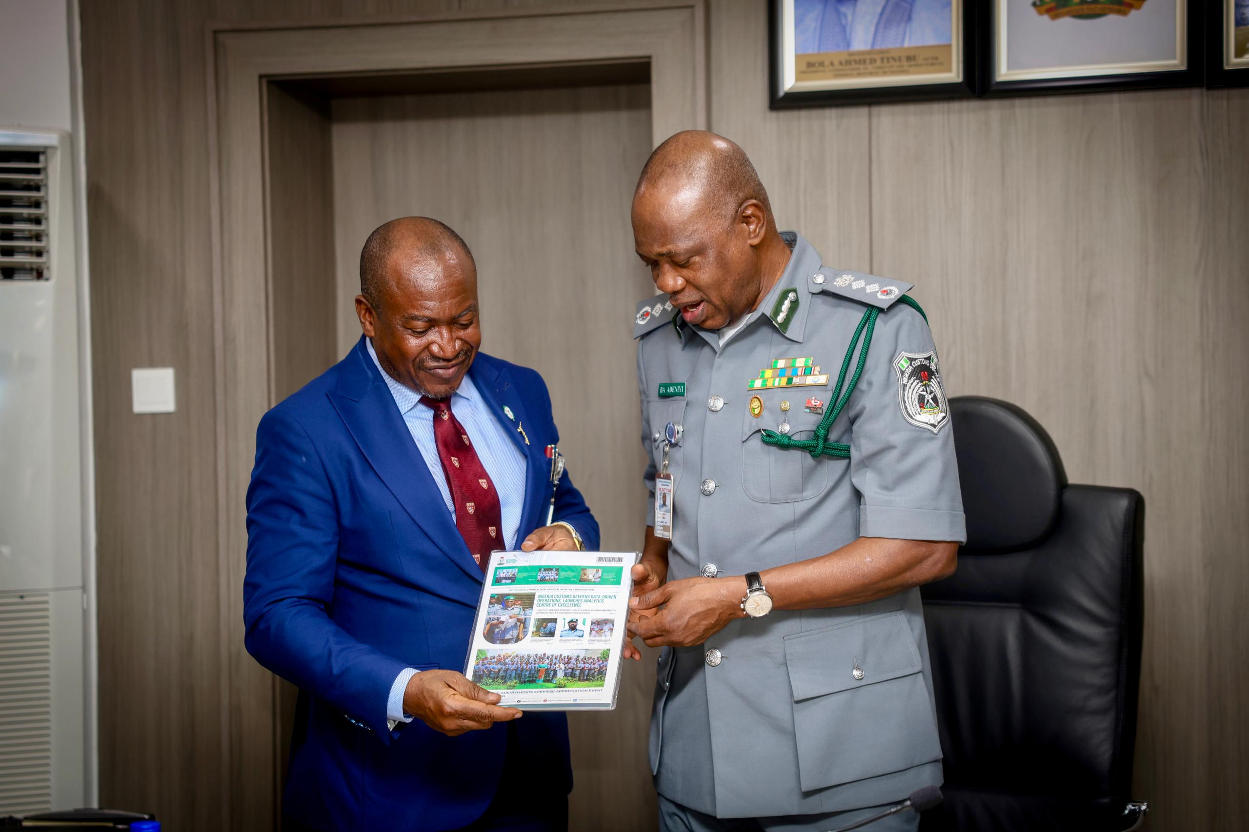 ADENIYI PLEDGES DEEPER IMPACT AS CUSTOMS, YAKUBU GOWON UNIVERSITY RENEW STRATEGIC ALLIANCE 
