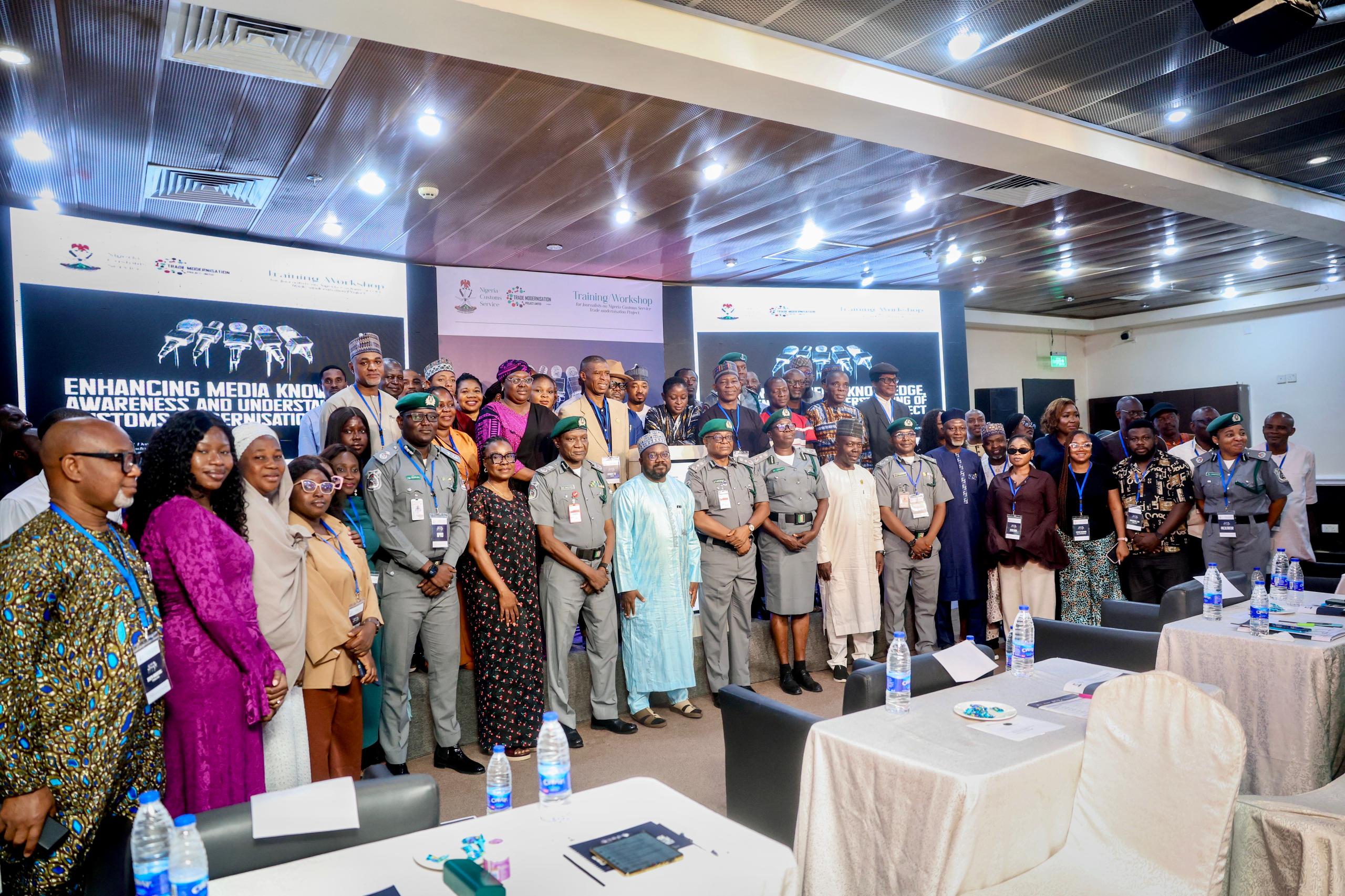 CUSTOMS SENSITISES JOURNALISTS ON ITS MODERNISATION PROJECT, OTHER INSTITUTIONAL REFORMS 