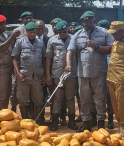 WE HAVE TAKEN 26,002 PARCELS OF CANNABIS OFF THE STREETS; AS D/COMPT AFENI ANNOUNCES N6.7 BILLION SEIZURES OF CONTRABAND IN 5 WEEKS