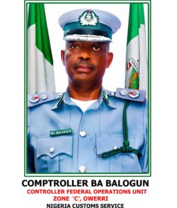 DAYS AFTER CG’S DECLARATION OF WAR ON VEGETABLE OIL SMUGGLING; COMPT BALOGUN SETS THE PACE, ANNOUNCES A N403.4 MILLION SEIZURE OF SAME PRODUCT IN ZONE ‘C’ OWERRI 