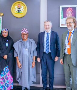 OYETOLA HOSTS EU ENVOY, TARGETS €59M SUPPORT TO FIGHT ILLEGAL FISHING 