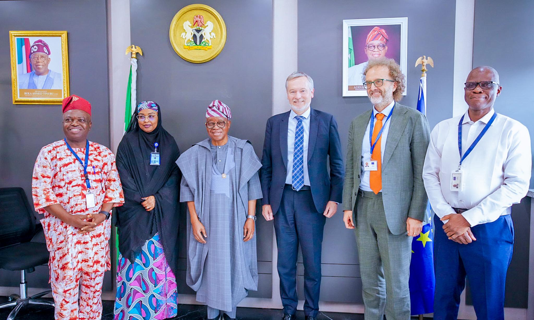 OYETOLA HOSTS EU ENVOY, TARGETS €59M SUPPORT TO FIGHT ILLEGAL FISHING 