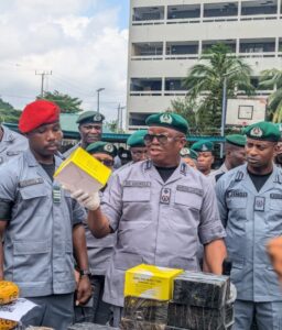 D/COMPT ADEWOLE SHOCKS ECONOMIC SABOTEURS; INTERCEPTS N3.2 BILLION CONTRABAND IN 2 MONTHS