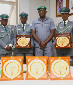 OFFICERS OF NIGERIA CUSTOMS PR UNIT EMERGE BEST, SECOND BEST GRADUATING STUDENTS AT NCCSC GWAGWALADA 