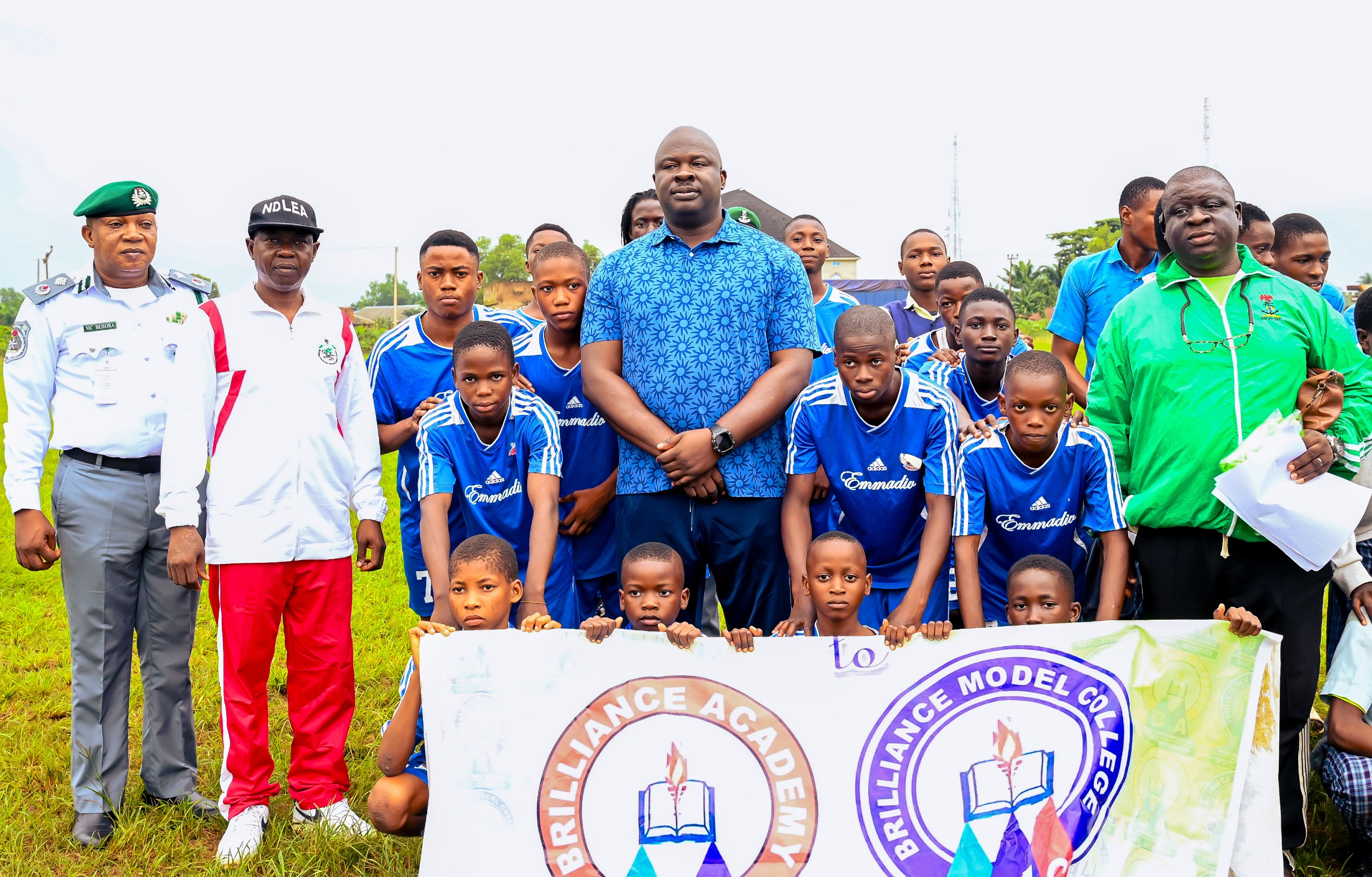 NEW INTER-SECONDARY SCHOOL FOOTBALL TOURNAMENT LAUNCHED; AS D/COMPT AFENI ENGAGES YOUTHS TO COMBAT SMUGGLING AT THE IDIROKO BORDER
