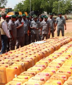 COMPT TAKO  MAKES BOLD STATEMENT; INTERCEPTS DRUGS, PANGOLIN SCALES, DONKEY SKIN WORTH N362.2 MILLION: FIVE SUSPECTS IN CUSTODY