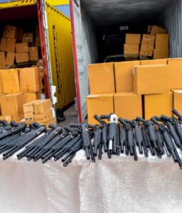 NIGERIA CUSTOMS COMPLETES COUPLING OF SEIZED TINCAN PORT SHIPMENT, UNCOVERS 399 JOJEF RIFLES 