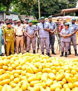 D/COMPT AFENI KEEPS HOPE ALIVE OF A NEW CUSTOMS INSIGHT; INTERCEPTS N3.574 BILLION ASSORTED CONTRABAND IN SIX WEEKS