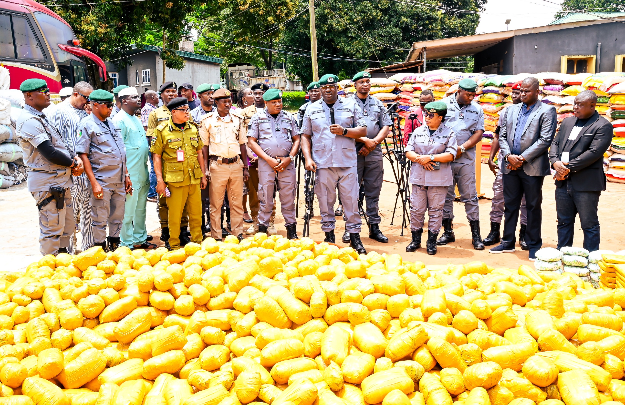 D/COMPT AFENI KEEPS HOPE ALIVE OF A NEW CUSTOMS INSIGHT; INTERCEPTS N3.574 BILLION ASSORTED CONTRABAND IN SIX WEEKS