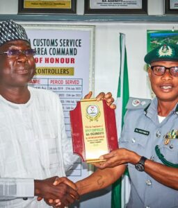 NYSC COORDINATOR, FIRE SERVICE BOSS VISIT KWARA CUSTOMS AREA CONTROLLER
