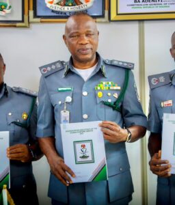 CUSTOMS CELEBRATES COMPT HADISON; AS CGC ADENIYI UNVEILS HIS NEW BOOK ON ‘REGIMENTATION & ETHICS OF NIGERIA CUSTOMS SERVICE