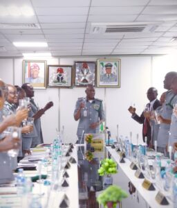 DCG TIJANNI ABE TAKES A BOW AFTER 35 YEARS OF MERITORIOUS SERVICE 