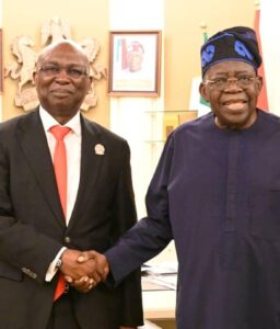 MARITIME DEVELOPMENT: PRESIDENT BOLA TINUBU, GCFR RECEIVES IN AUDIENCE DG NIMASA