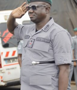 D/COMPT FAROUK NADANIYA MOUNTS THE ROSTRUM AT FOU ‘C’, SAYS HE WILL FULLY IMPLEMENT THE VISIONS OF THE CGC