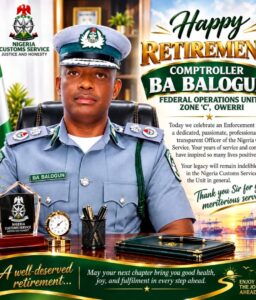 COMPT BASHIR ABDULLAHI BALOGUN: HE CAME, HE SAW & HE CONQUERED